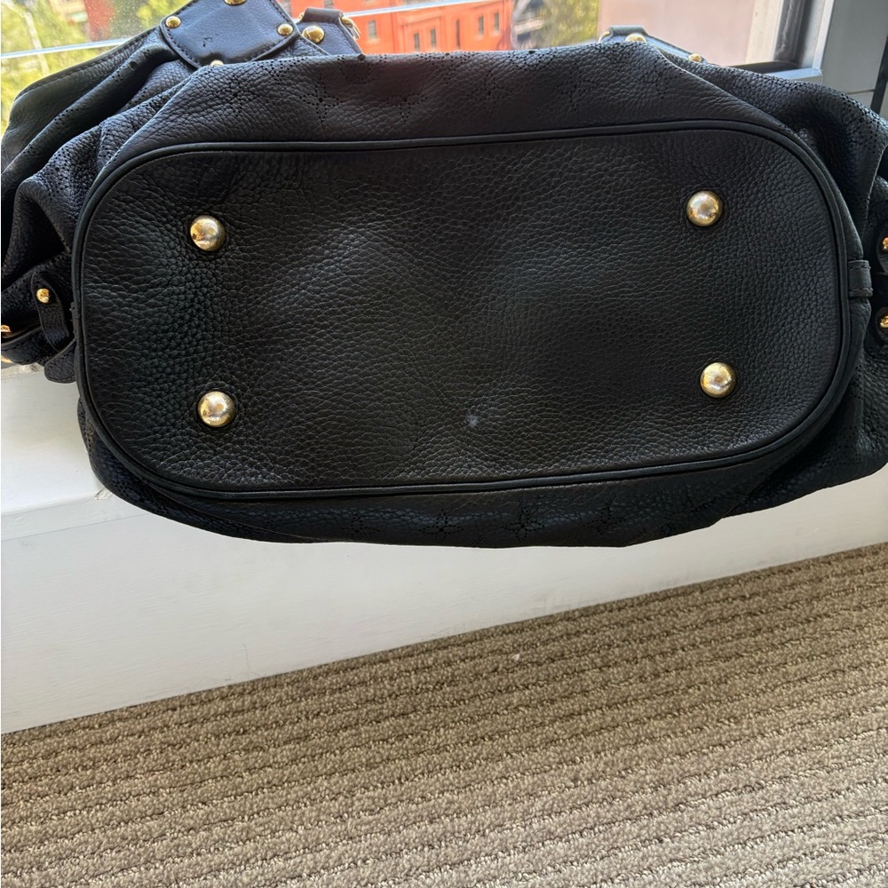 Louis Vuitton Black Leather Tote - Make Me An Offer! - Picture 8 of 16